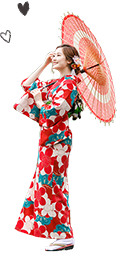 着物女性